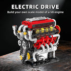 WINGIFT V8 Engine Building Set, V8 Engine Model kit That Run, Build Your Own - Image 2