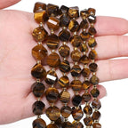 42pcs Natural Tiger's Eyes Stone Beads - Image 4