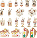 Enamel Food Charms Cute Assorted Food Pendants Sweet Dessert Charms - Image 8