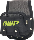 AWP Tape Measure Pouch with Metal Belt Clip and Tunnel Loop, Tool Belt Accessory - Image 4