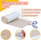 Felt Furniture Pads, Non Slip Self Adhesive Cuttable Felt Tape White Heavy Duty - Image 4