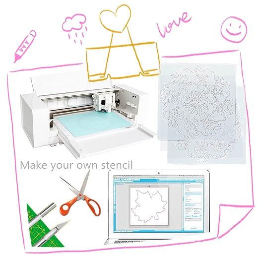 BANLTRE 10 Sheets 10 mil Mylar Sheet 12 x 12 inch Milky Translucent PET Blank - Image 7