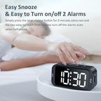 Odokee Digital Dual Alarm Clock - Image 6