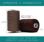 BlesSew Sewing Thread in Brown Color Tones - Image 3