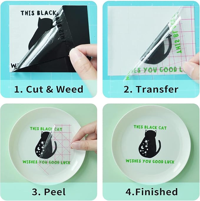 IModeur 100 Pack Adhesive Permanent Vinyl - Image 3