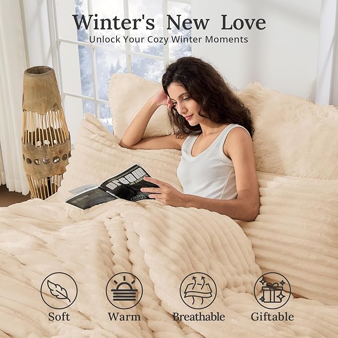 Sasttie Queen Comforter Set 3 Pieces - Image 2