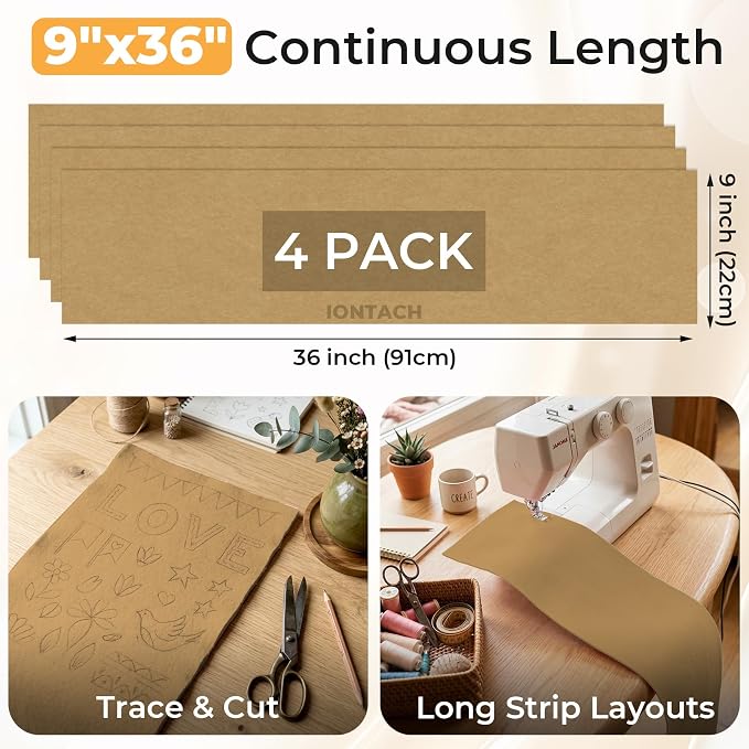 IONTACH 9" X 36" Soft Felt Sheets 1.6mm Thick | Acrylic Felt Fabric - Image 2