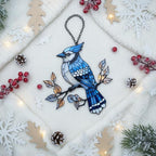 Majestic Blue Jay Acrylic Suncatcher - Image 4