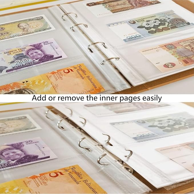 Currency Album + Coin Collecting Album - Image 5