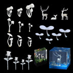 Woohome 31 PCS 3D Mini Mixed Resin Mould Filler by Woohome