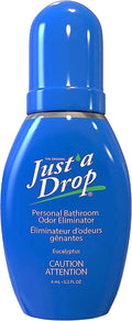 Prelam Just a Drop Odor Eliminator - Long-Lasting and Eco-Friendly Formula - Leaves Bathroom Smelling Clean and Fresh - Fits into Your Pocket or Purse - Easy To Use - Eucalyptus - 0.2 oz Drops