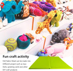Jtnohx Color Felt, 1 Square Yard Felt Fabric, 1.4mm Thickness Flexible Craft - Image 7