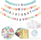 DIY Giant Friendship Bracelet Birthday Banner in My Birthday Era Banner Famous by Heopeis