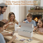 RLAVBL 8-Pack 1100 Count Trading Card Storage Box - Image 6