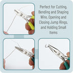 Mr. Pen- Pliers for Jewelry Making, 3 Pack, Chain Nose | Round Nose Pliers Set - Image 5