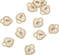 Pack of 20 Shell Charms Gold Plated Pendants Color Retention Pendants by Zicdije