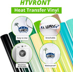 HTVRONT Green Heat Transfer Vinyl Green, Iron on Vinyl Compatible - Image 4