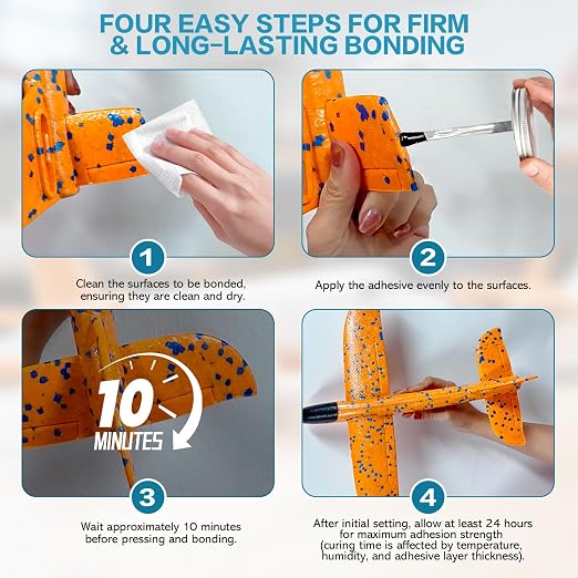 Foam Glue, Strong Adhesion, Quick-Drying, Transparent, Waterproof, Flexible | - Image 3