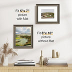 Vittanly 8x10 Picture Frames Set of 2, Ornate Vintage Photo Frame - Image 3