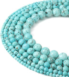 Zenkeeper 108Pcs Turquoise Spacer Loose Beads Bulk by Zenkeeper