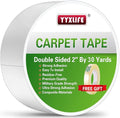 YYXLIFE Rug Tape Double Sided Carpet Tape Heavy Duty, 2 Inch x 30 Yards by YYXLIFE