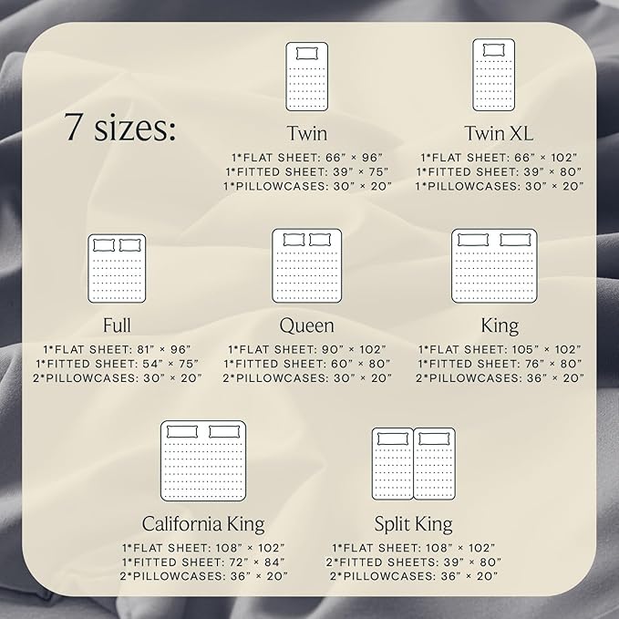 LuxClub 4 PC Queen Sheet Set, Queen Size, Deep Pockets 18" Wrinkle Free Cooling - Image 4