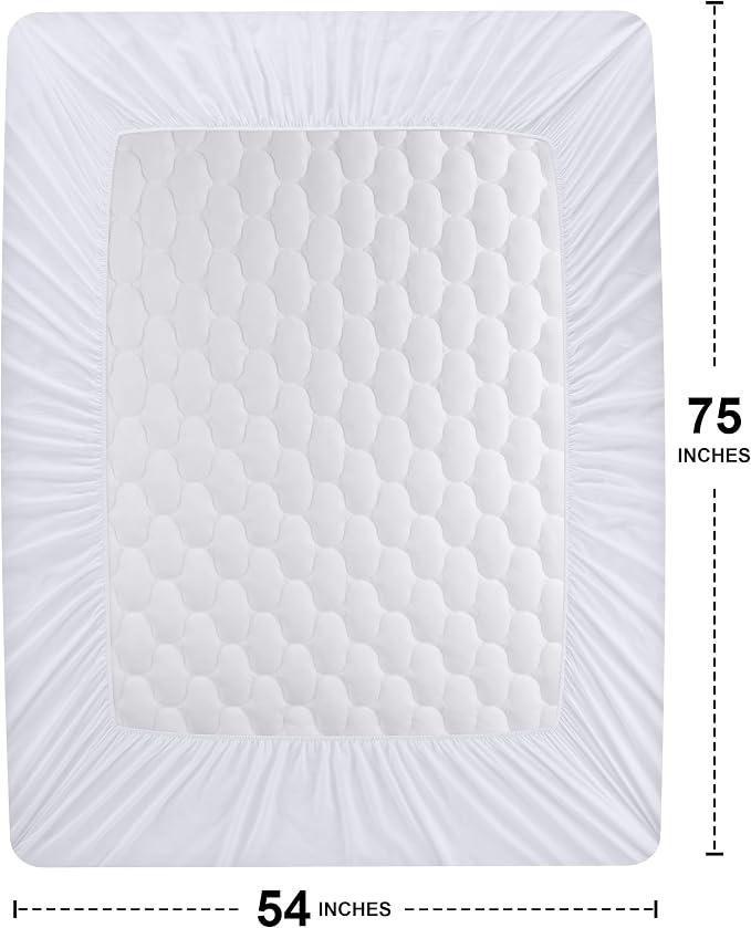 Utopia Bedding Waterproof Mattress Protector, Full Mattress Pad, Noiseless - Image 4