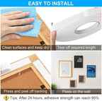ToLanbbt Double Sided Foam Tape 0.5In x 10FT, Mounting Tape Heavy Duty - Image 5