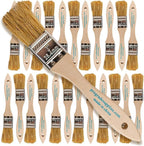 Pro Grade 1" Chip Brushes, Disposable Paint Brushes, by ProGradeSupplies