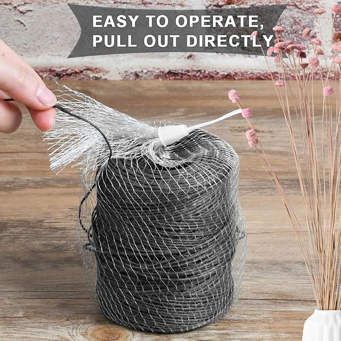 TIMESETL 656 Feet Floral Bind Wire Rustic Vine Wrapping Wire, Paper Covered - Image 4