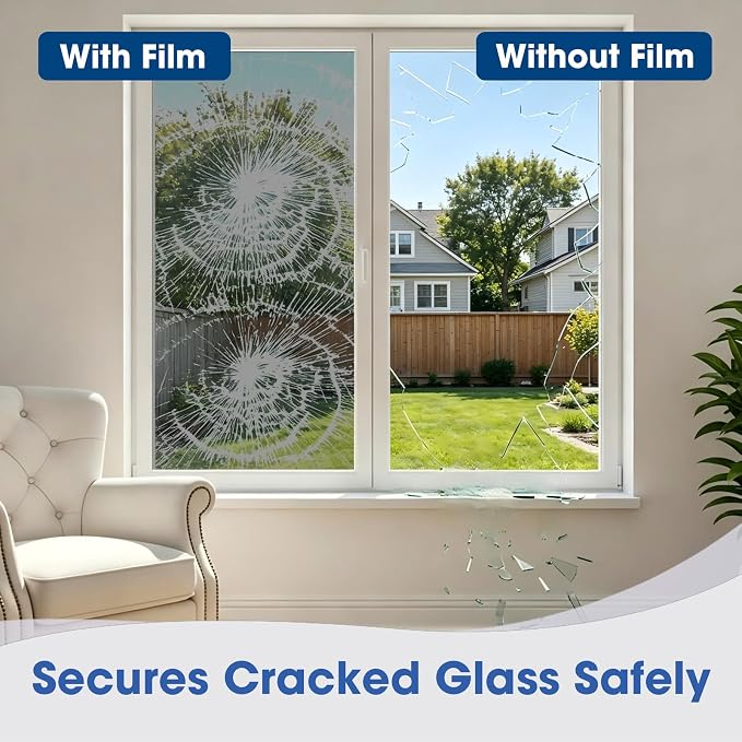 Coavas Window Privacy Film Daytime See Out Not in, 83% UV Blocking Heat Control - Image 6