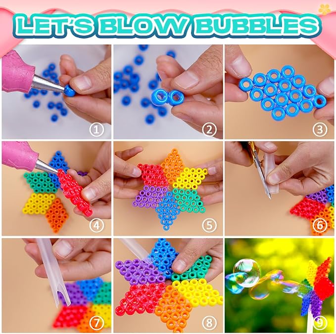 Iooleem Pony Beads, Beads for Jewelry Making, Beading Supplies, Arts & Crafts - Image 3