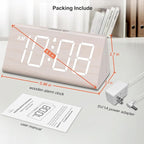 DreamSky Wooden Digital Alarm Clock - Image 7