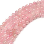 MJDCB 7A Pure Natural Rose Quartz Beads Round Loose Beads - Image 5