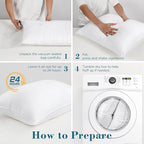 viewstar Bed Pillows Queen Sizes Set of 2, Hotel Quality Cooling Down - Image 9
