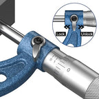 HDLNKAK Outside Micrometer Set, 0-4" Machinist Micrometer, 0.0001" Graduation - Image 5