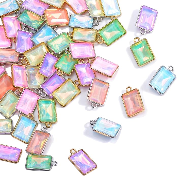 stino 40/48Pcs Paired Crystal Pendants Charms by stino