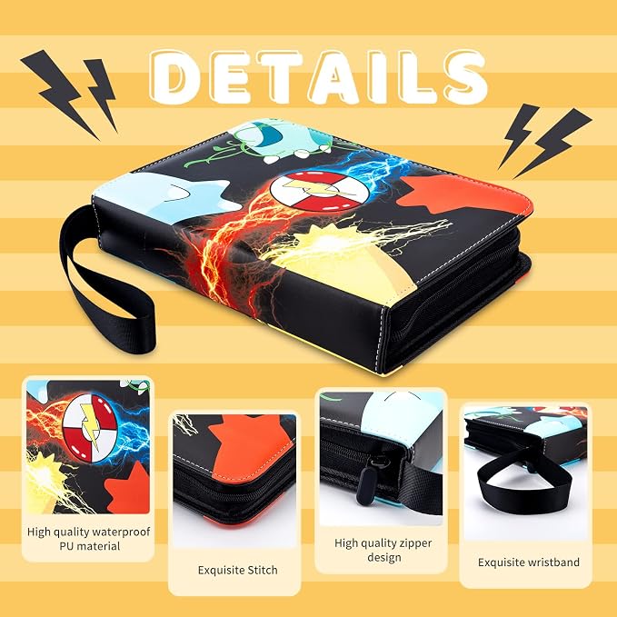 Jravkfi Card Binder 4 Pocket - Image 2