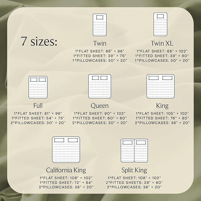 LuxClub 4 PC California King Sheet Set, Deep Pockets Wrinkle Free Cooling Bed - Image 4