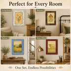 puthiac 11x14 Rustic Farmhouse Picture Frame, Warm Walnut, 1 Pack | Distressed - Image 6