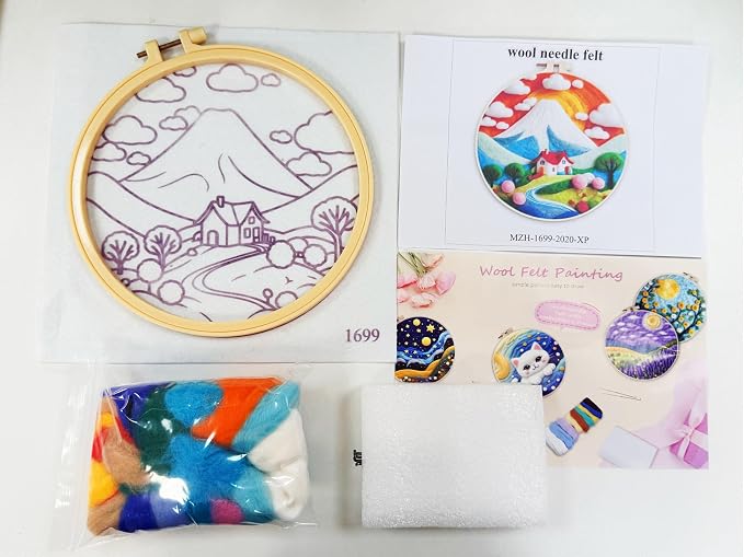 CaptainCrafts DIY Needle Felting Starter Kit - Image 3