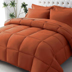JOLLYVOGUE King Comforter Set, Ultra-Soft Bed in a Bag King Size 7 Pieces by JOLLYVOGUE