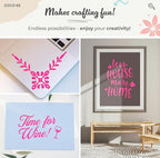 VViViD DECO65 Suede Pink Permanent Adhesive Craft Vinyl - Image 3