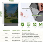 LUTE One Way Window Privacy Film, Window Tint, 35.4" x 157.4" | Sun Blocking UV - Image 7