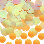 MECCANIXITY 700 Pcs Flat Round Sequins 15mm/0.6 Inch Loose Paillettes Craft by MECCANIXITY