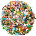 WAYBER Colorful Opal Pebbles, 2 Lbs/920g Decorative Crystal Stones Rocks Sea by WAYBER