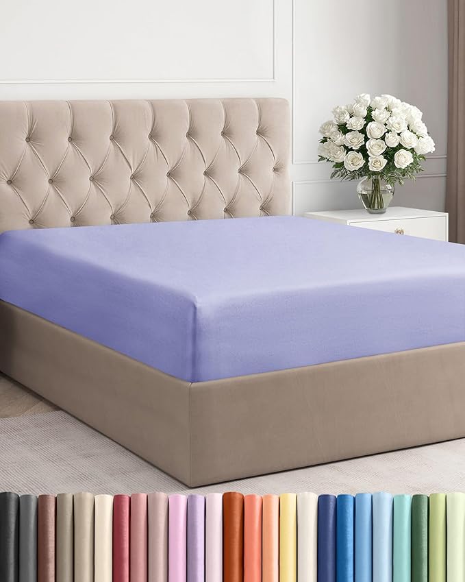 Queen Fitted Bed Sheet by CGKUnlimited