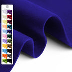 Royal Blue Soft Felt Fabric Sheet, 1.6mm Thick by Grainear