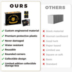 510 Pack Ding Defend Trading Card Shipping Protectors Hard Plastic Card Slab - Image 7