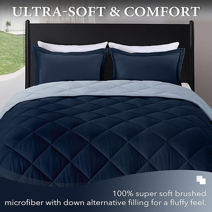 downluxe Full Size Comforter Set - Image 2